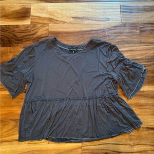 Cute blackish grey shirt